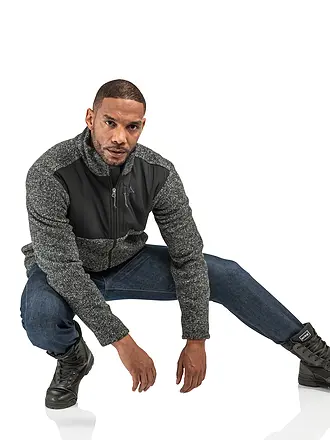 SCHÖFFEL | Giacca in pile da uomo Style Canterbury | schwarz